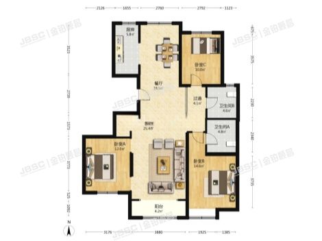丰台区 珠光御景嘉苑5号楼9层4单元902(珠光御景西园)