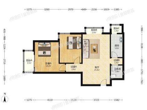 房山区 长阳镇嘉州水郡197号10层1001（加州水郡四期）
