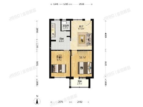 丰台区 玉林里4号楼13层1302