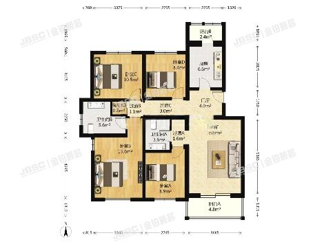 丰台区 南宫雅苑4号楼5层1单元501（南宫雅苑一期）