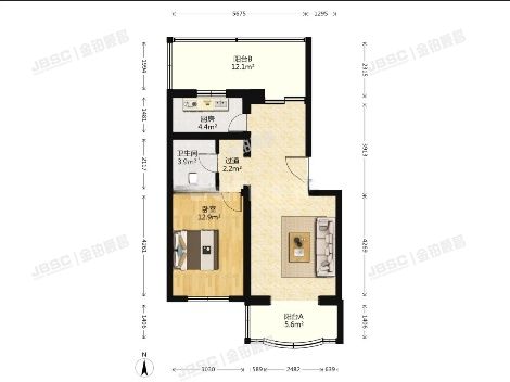 房山区 窦店镇京南嘉园7号楼6层4-601（京南嘉园）