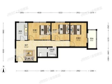 石景山区 金顶街五区10号楼20层