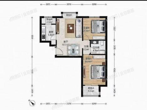 房山区 长兴街15号院6号楼5层二单元501(清雅小区）