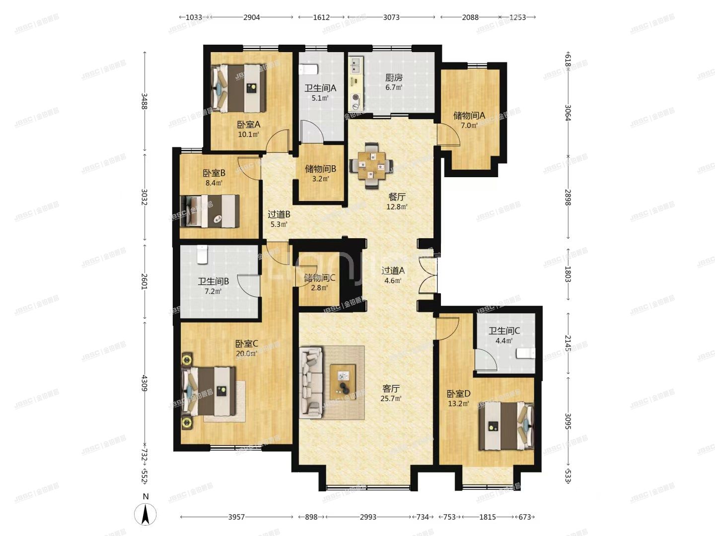 房山区 汇商东路1号院10号楼2层二单元202(万年广阳郡九号)