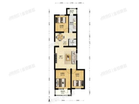 大兴区 黄村镇永华北里4号楼6层2-602
