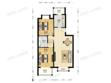 大兴区 黄村镇丽园B区23号楼2层3-201