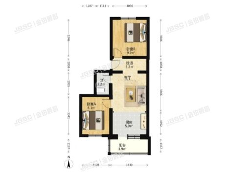丰台区 北大街北里5号楼2单元401