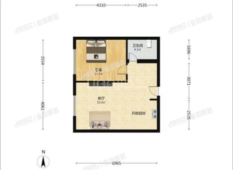 朝阳区 尚家楼路2号院1号楼802（裘马都）