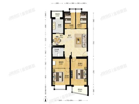 丰台区 亿朋苑一区3号楼3单元202号的不动产（亿朋苑一区） 北京法拍房