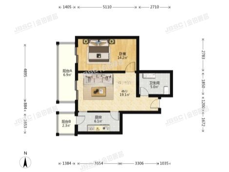丰台区 莲怡园北路2号院2号楼22层2508（永翌公馆）