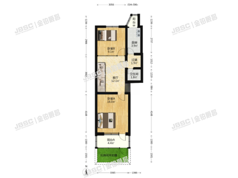 门头沟区 永新3号楼1层1单元101（永新社区）