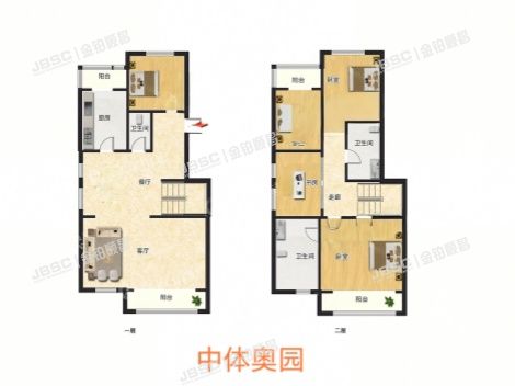 丰台区 长兴路12号中体奥园三区2号楼3至4层4单元302(中体奥林匹克花园）