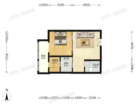 大兴区 德贤路239号院13号楼3层3单元303（润枫锦尚）