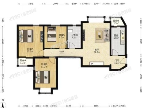丰台区 首经贸中街1号院9号楼19层1909