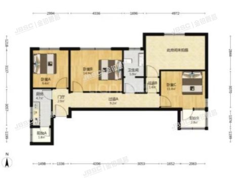 丰台区 小屯路甲2号院2号楼13层1312（汇锦苑）