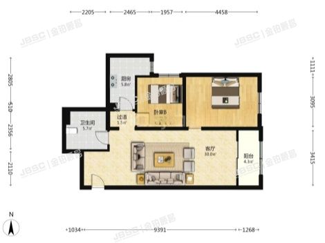 丰台区 晓月四里5号楼9层912(晓月新城）