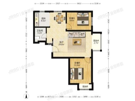 房山区 德润街3号院4号楼13层1301（中国铁建原香漫谷）